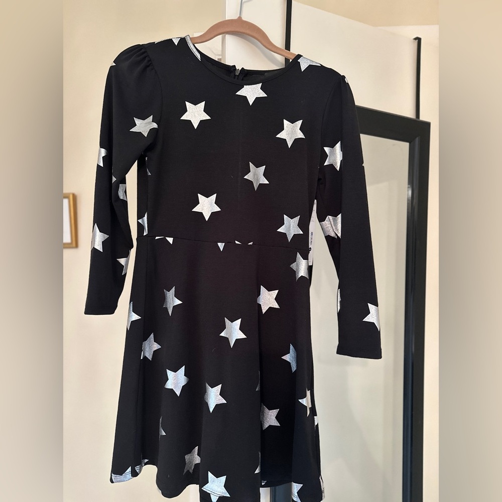Girls Aqua Star dress- XL. NWT